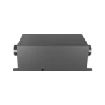 Top view rendering of FXR-58 ceiling concealed refrigerative dehumidifier, dual end air inlet and outlet structure, ultra-thin cabinet for hidden overhead installation