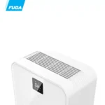 Top air vent outlet structure detail of FXRH-500ML portable mini refrigerative home dehumidifier, efficient air circulation design for household moisture control